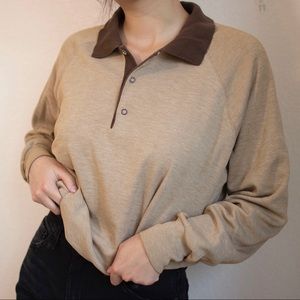 Vintage brown polo